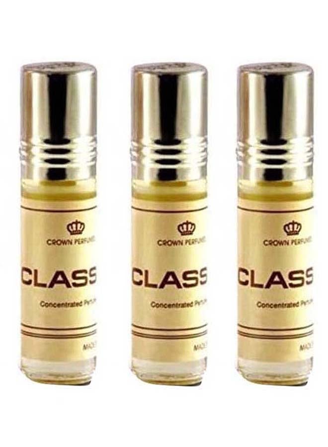 3-Piece Classic Perfume Oil 6x3ml