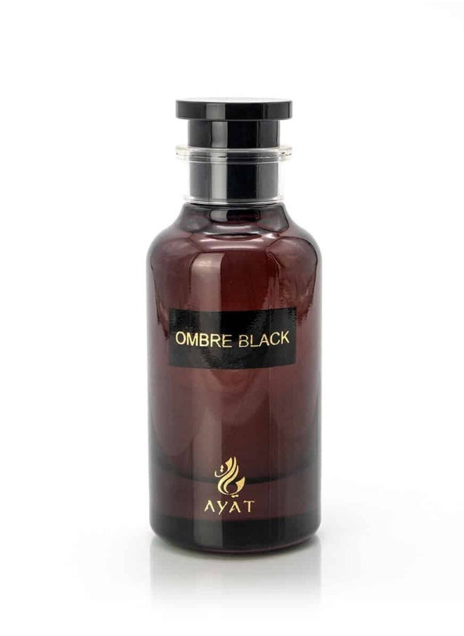 Ayat Perfumes LV Series Ombre Black – Eau de Parfum 100ml | Bold Oriental Woody Unisex Perfume – Long Lasting Luxury Arabian EDP Made in Dubai