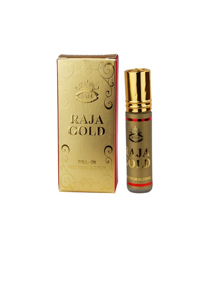 6-Piece Gold Attar Concentrated Perfume Oil 8ml