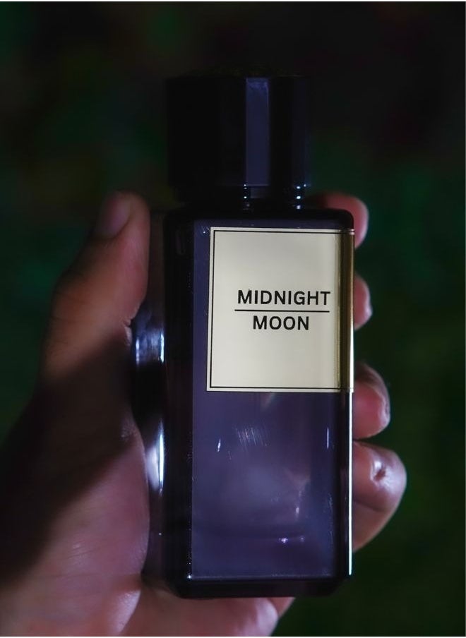 True Essence Midnight Moon - Unisex Eau De Parfum Long-Lasting Perfume For Her and Him Original Scent - 100ml 3.34 oz