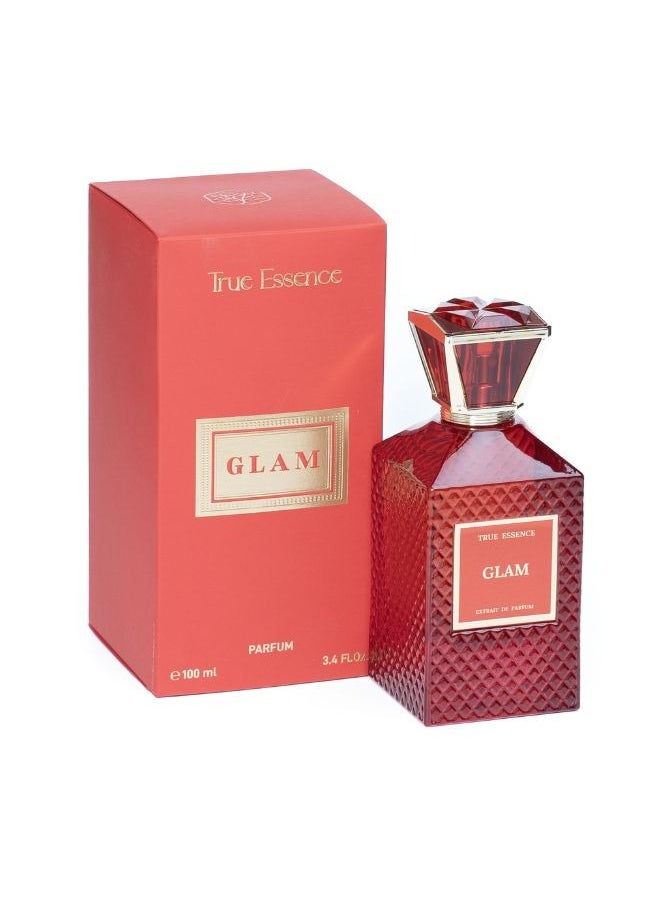 True Essence GLAM - Women’s Eau De Parfum Long-Lasting Perfume Original Scent - 100ml 3.34 oz