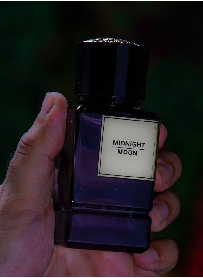 True Essence Midnight Moon - Unisex Eau De Parfum Long-Lasting Perfume For Her and Him Original Scent - 50ml 1.69 oz