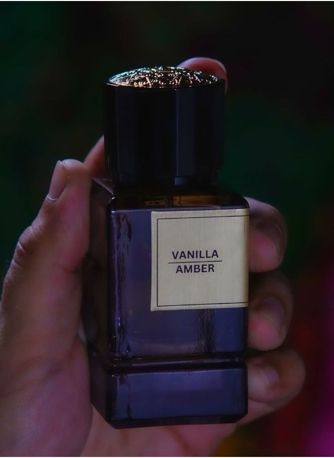 True Essence Vanilla Amber Royal Collection - Unisex Eau De Parfum Long-Lasting Perfume For Her and Him - 50ml 1.7 oz