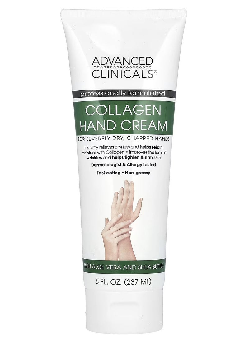 Collagen Hand Cream 8 fl oz 237 ml