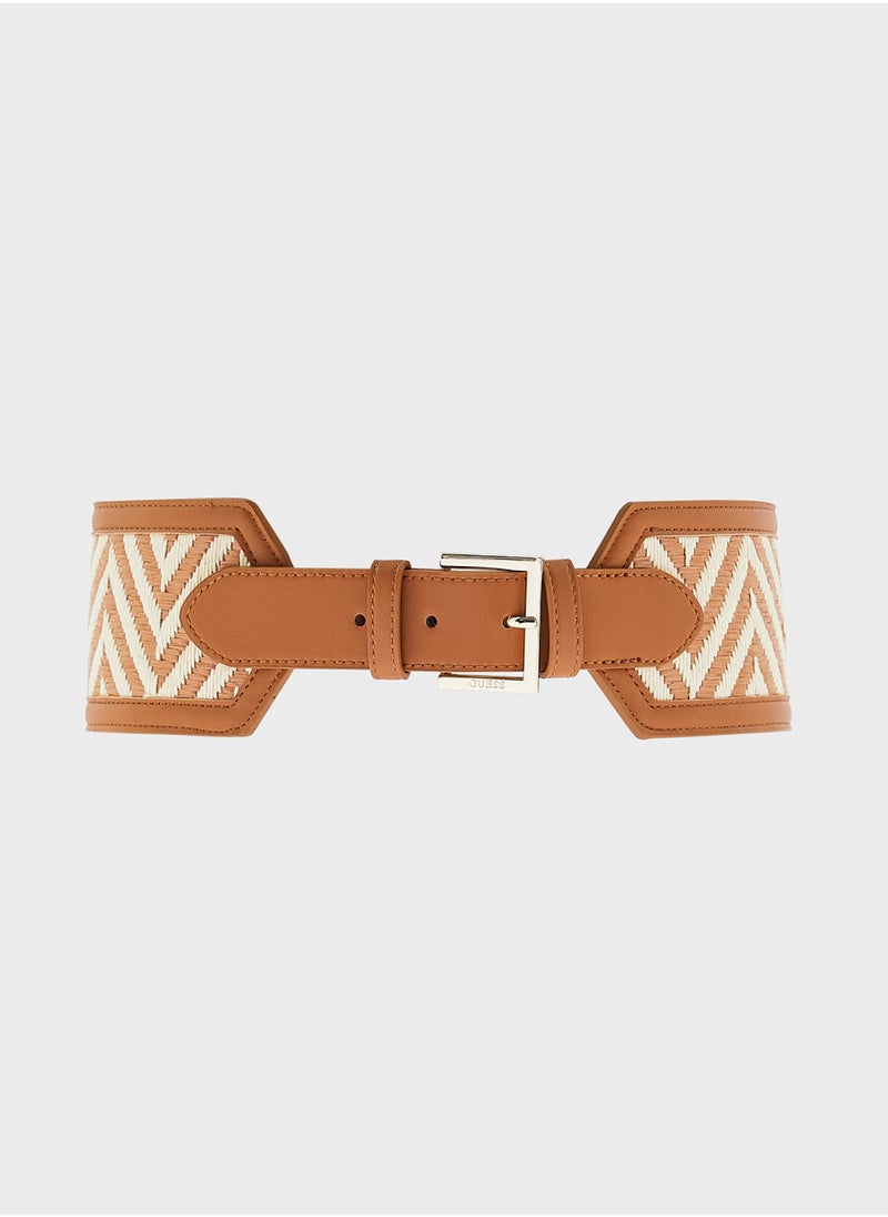 Noelle Allocated Hole Buckle Belts