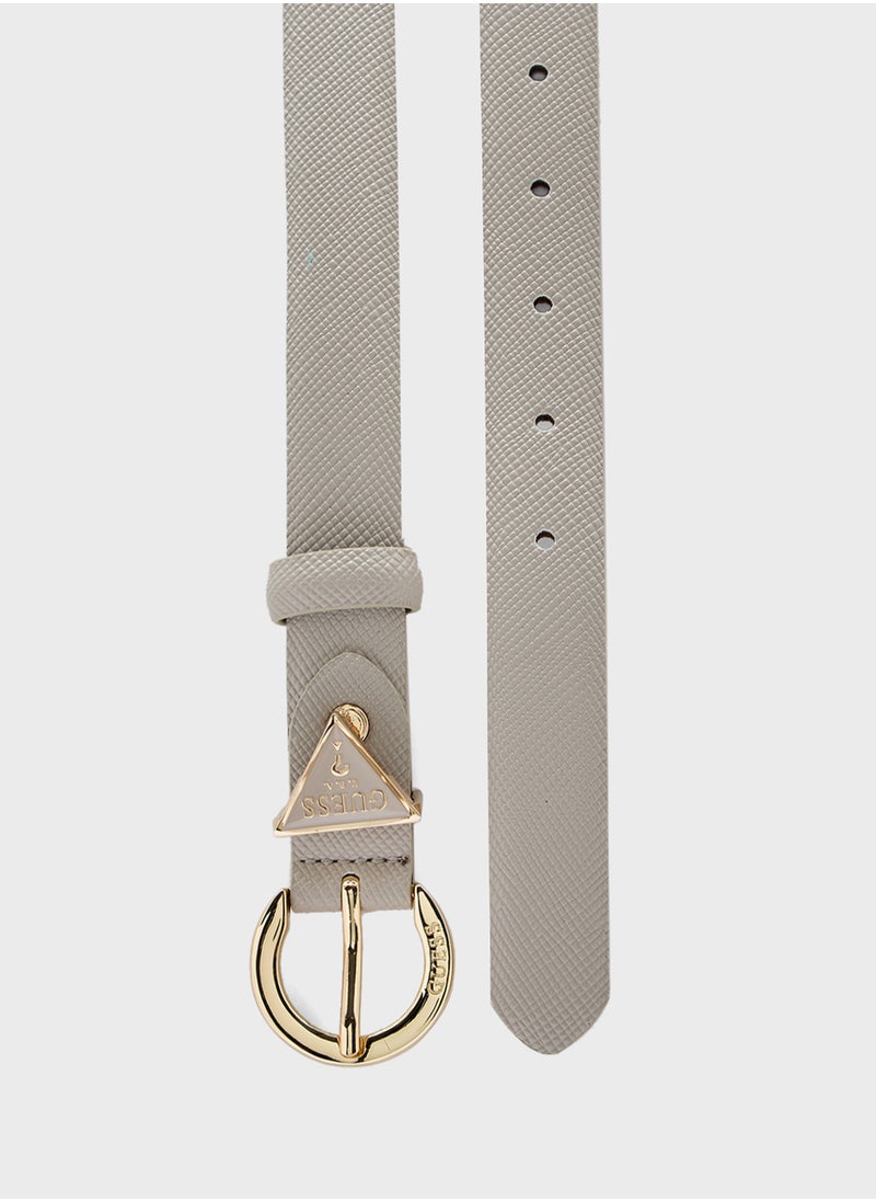 Noelle Allocated Hole Buckle Belt