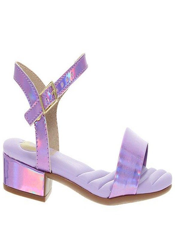 MOLEKINHA Sandals with Back strap For Junior Girls, Lilac