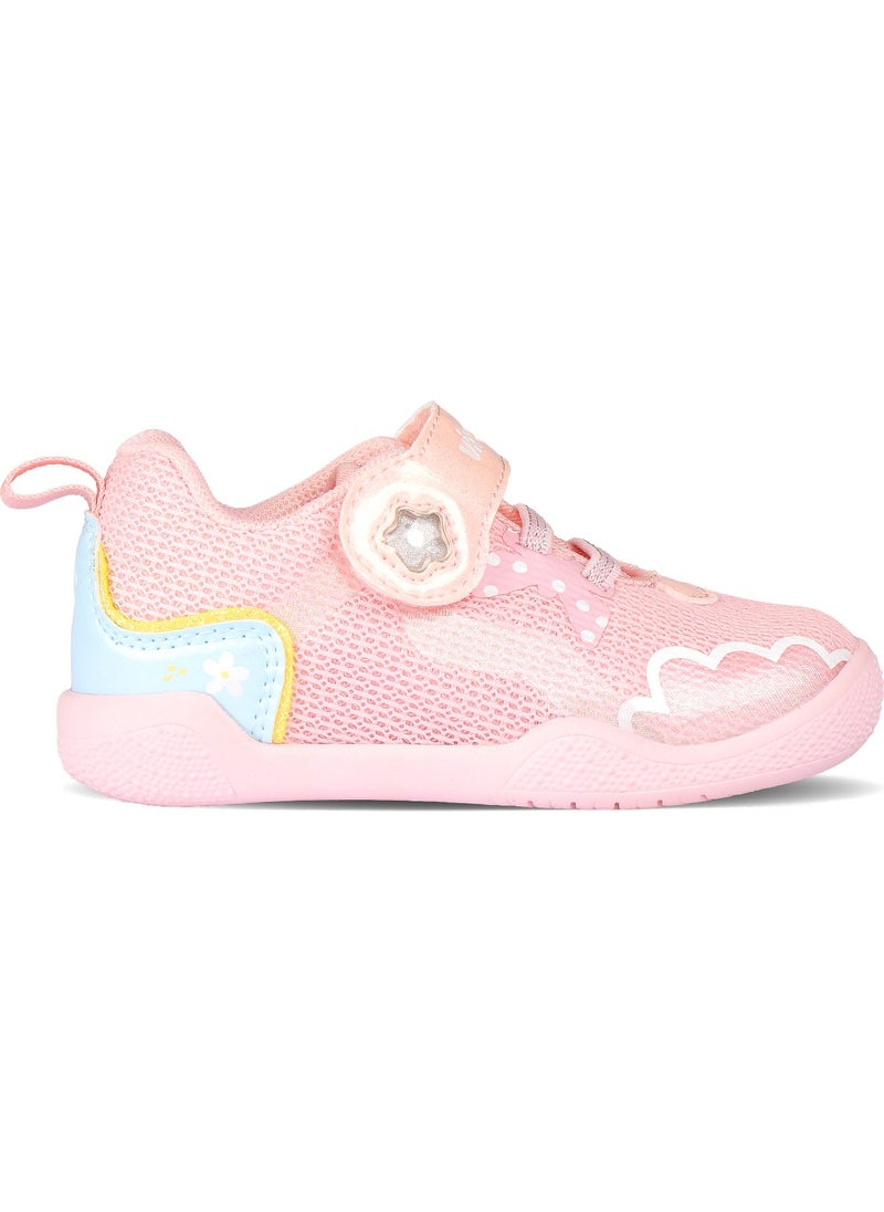 Sia Light Girls First Step Pink Casual Shoes