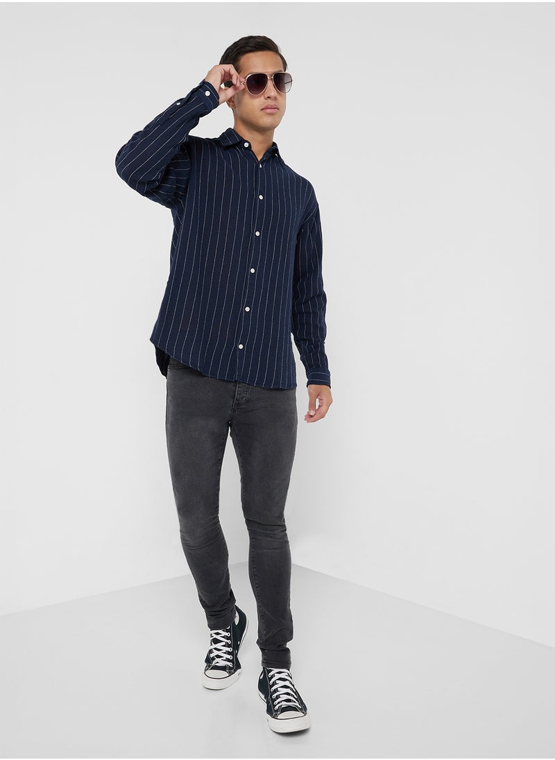 Stripes Relaxed Fit Shirt