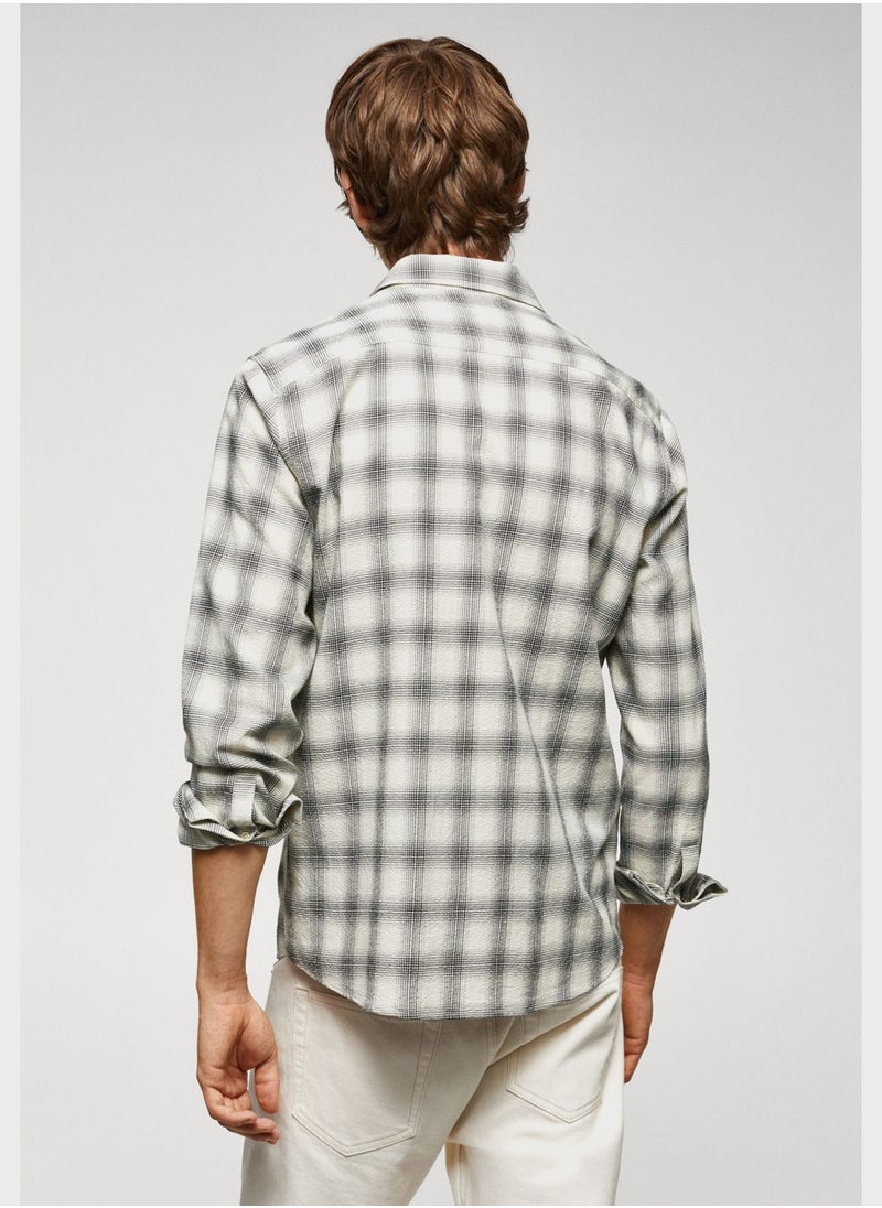 Checked Regular Fit Shirt