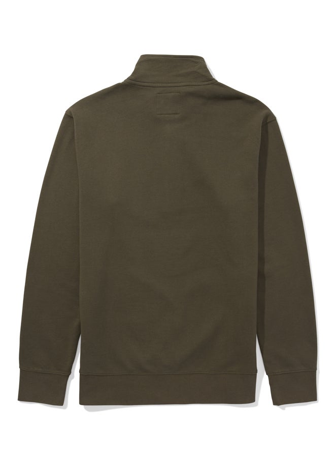 AE Fleece Quarter Zip-Up Sweatshirt