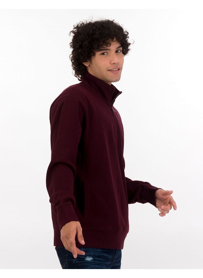 AE Fleece Quarter Zip-Up Sweatshirt