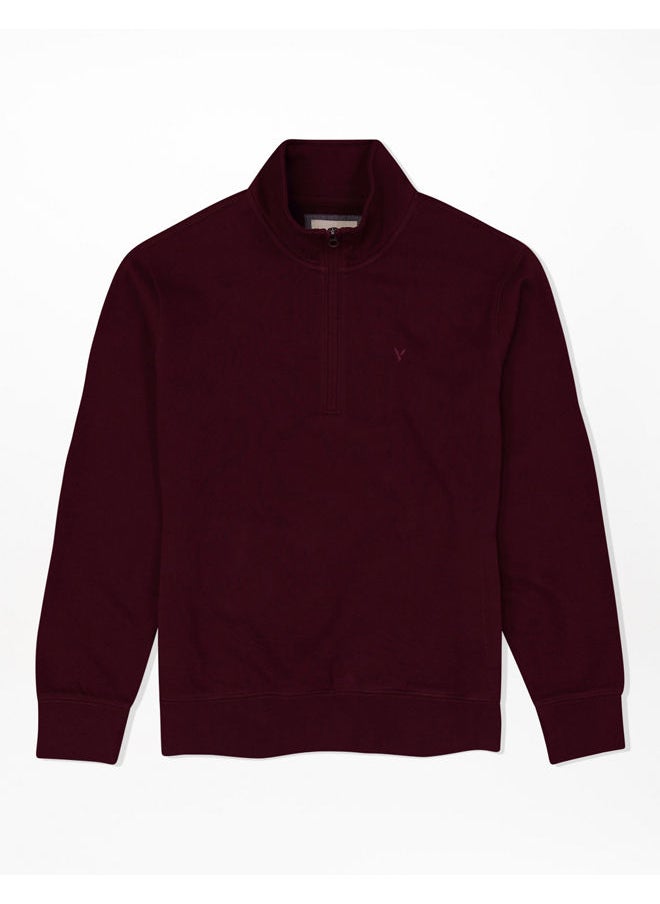 AE Fleece Quarter Zip-Up Sweatshirt