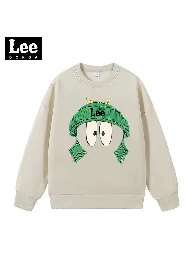 Lee Brand Hoodie Loose Casual Round Neck Long Sleeved Hoodie