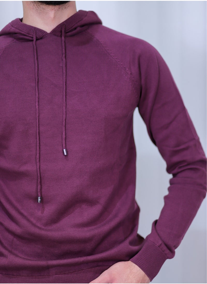 Men's Regular Fit Cotton Pullover Hoodie