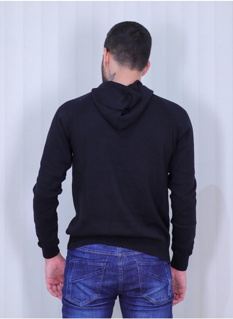 Men's Regular Fit Cotton Pullover Hoodie