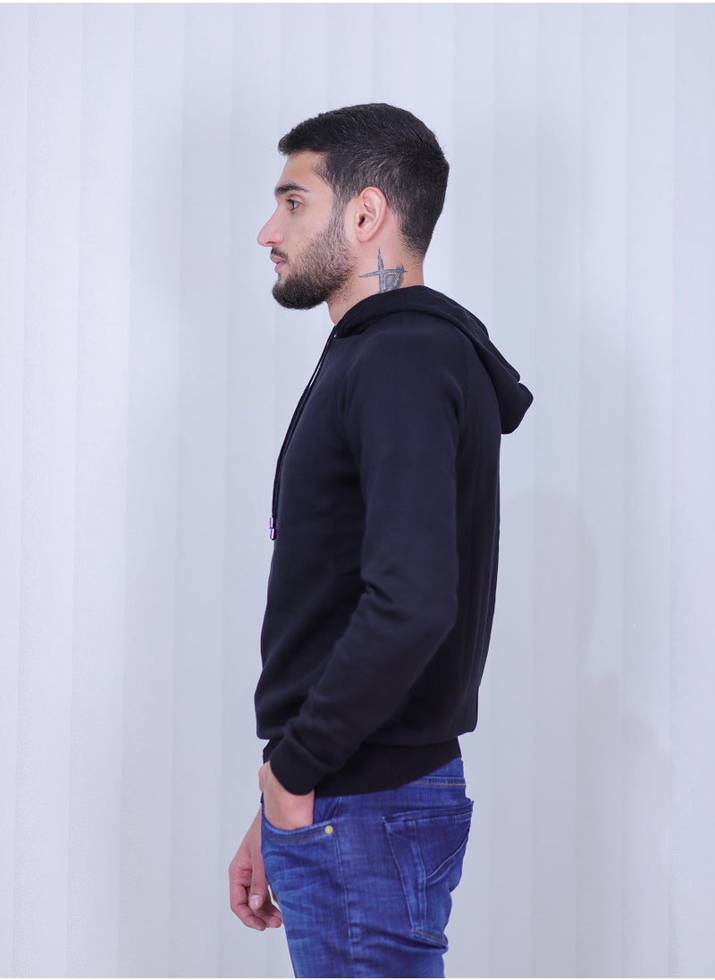 Men's Regular Fit Cotton Pullover Hoodie