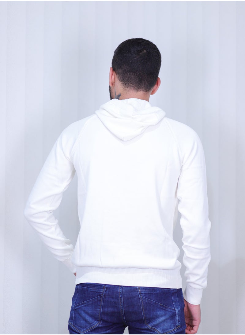 Men's Regular Fit Cotton Pullover Hoodie