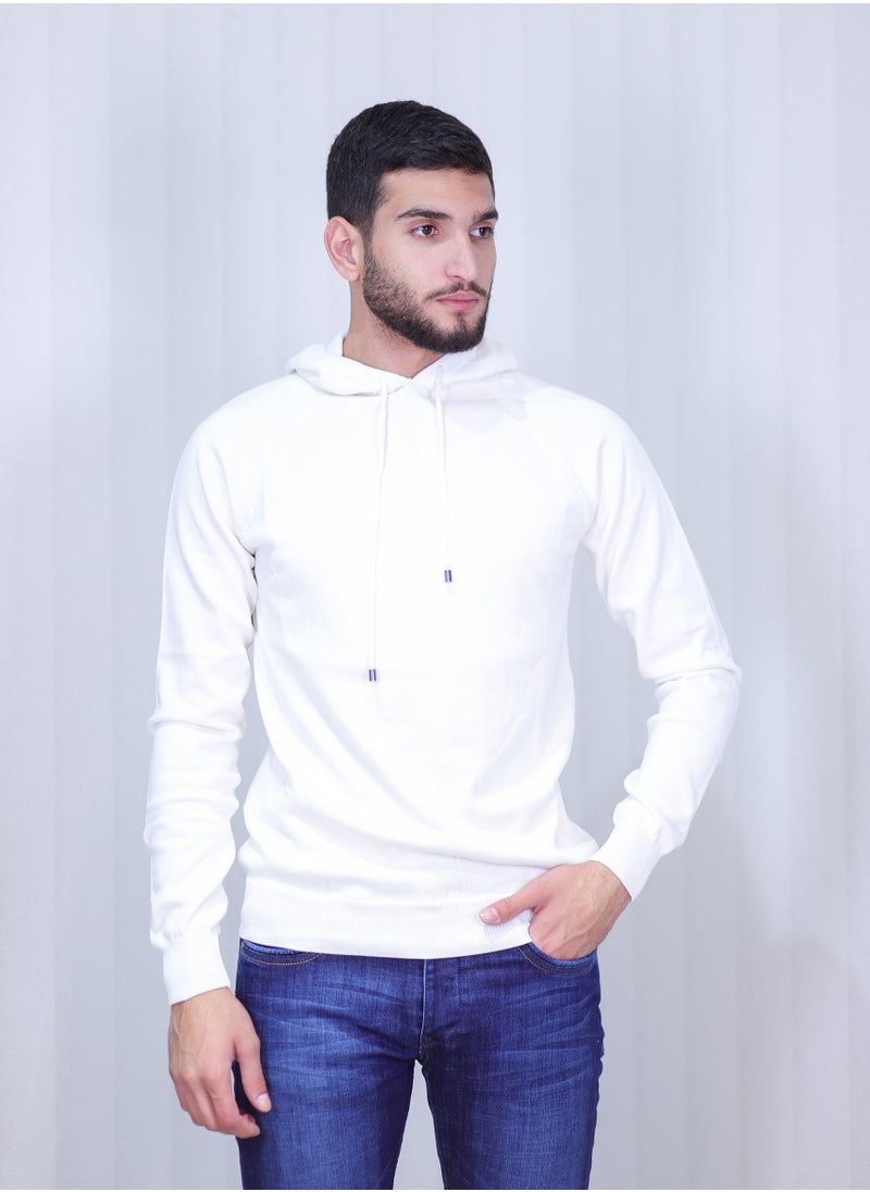 Men's Regular Fit Cotton Pullover Hoodie