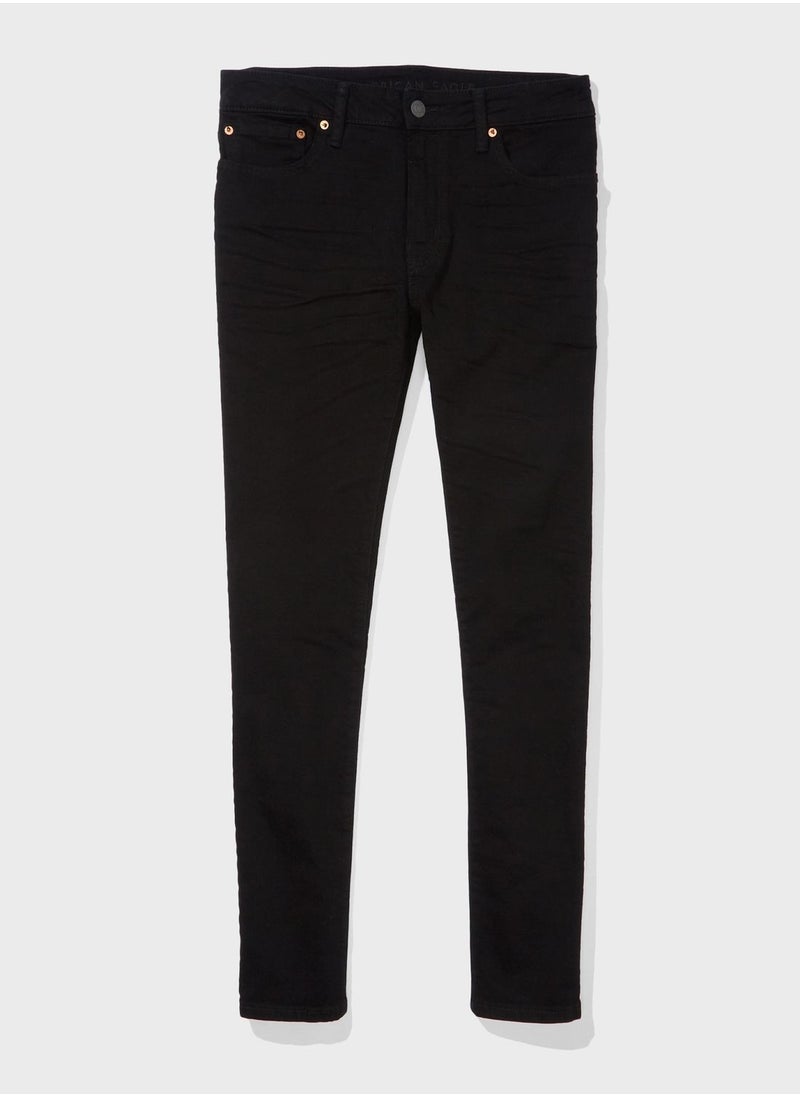 Rinse Wash Skinny Fit Jeans