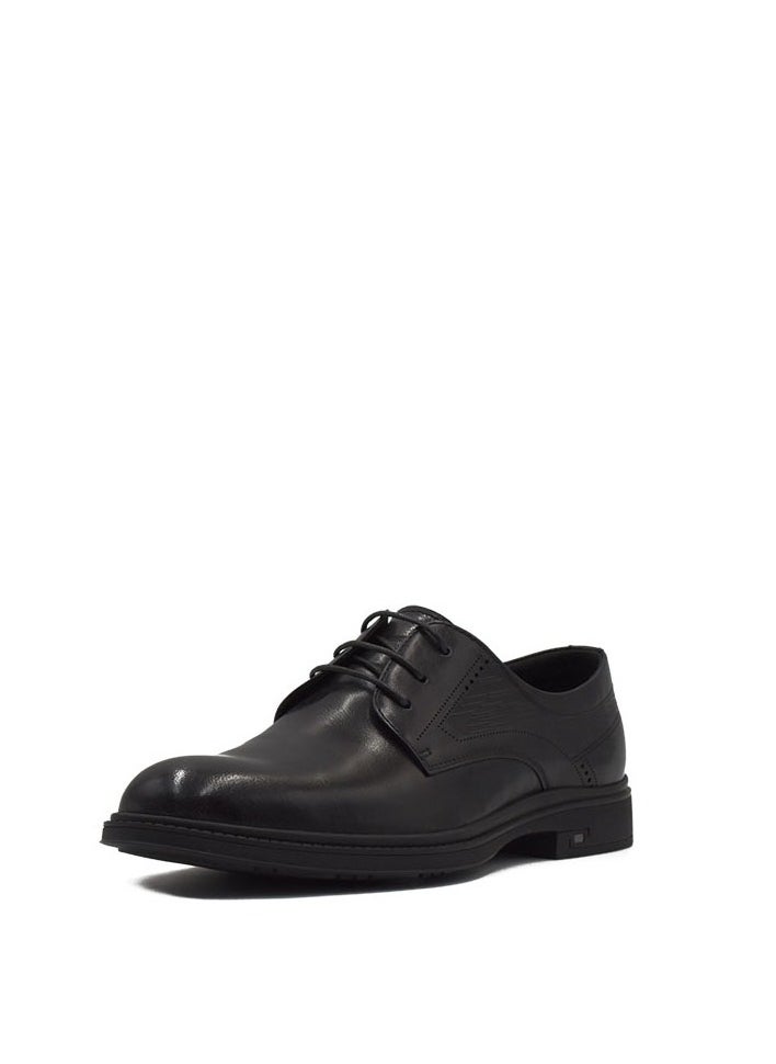 MEN'S CLASSIC FORMAL LACE UP SHOES BLACK