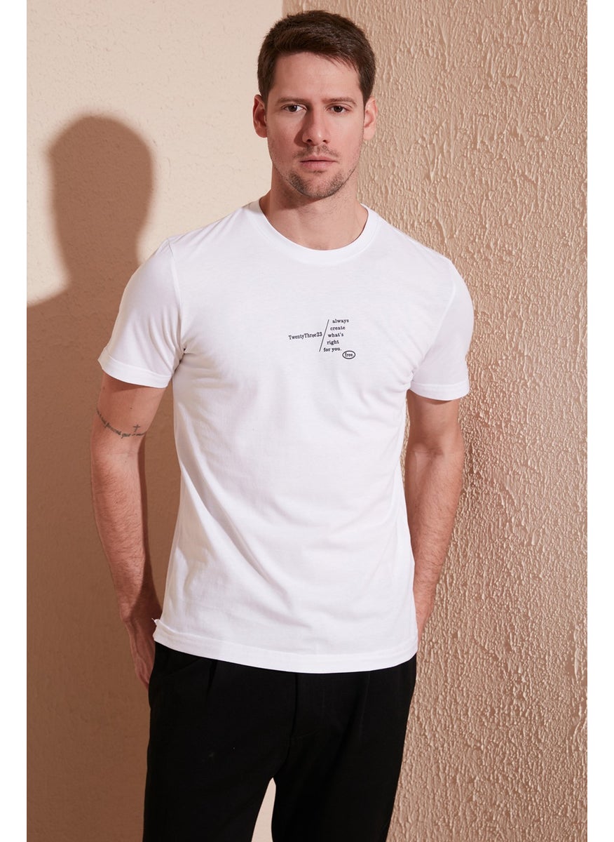 100% Cotton Regular Fit Crew Neck T Shirt Men's T Shirt 5902623