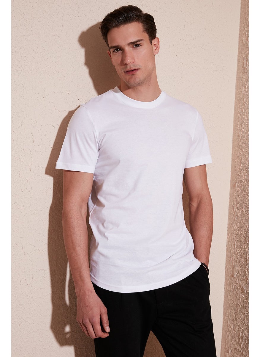 100% Cotton Regular Fit Crew Neck T Shirt Men's T Shirt 5902511