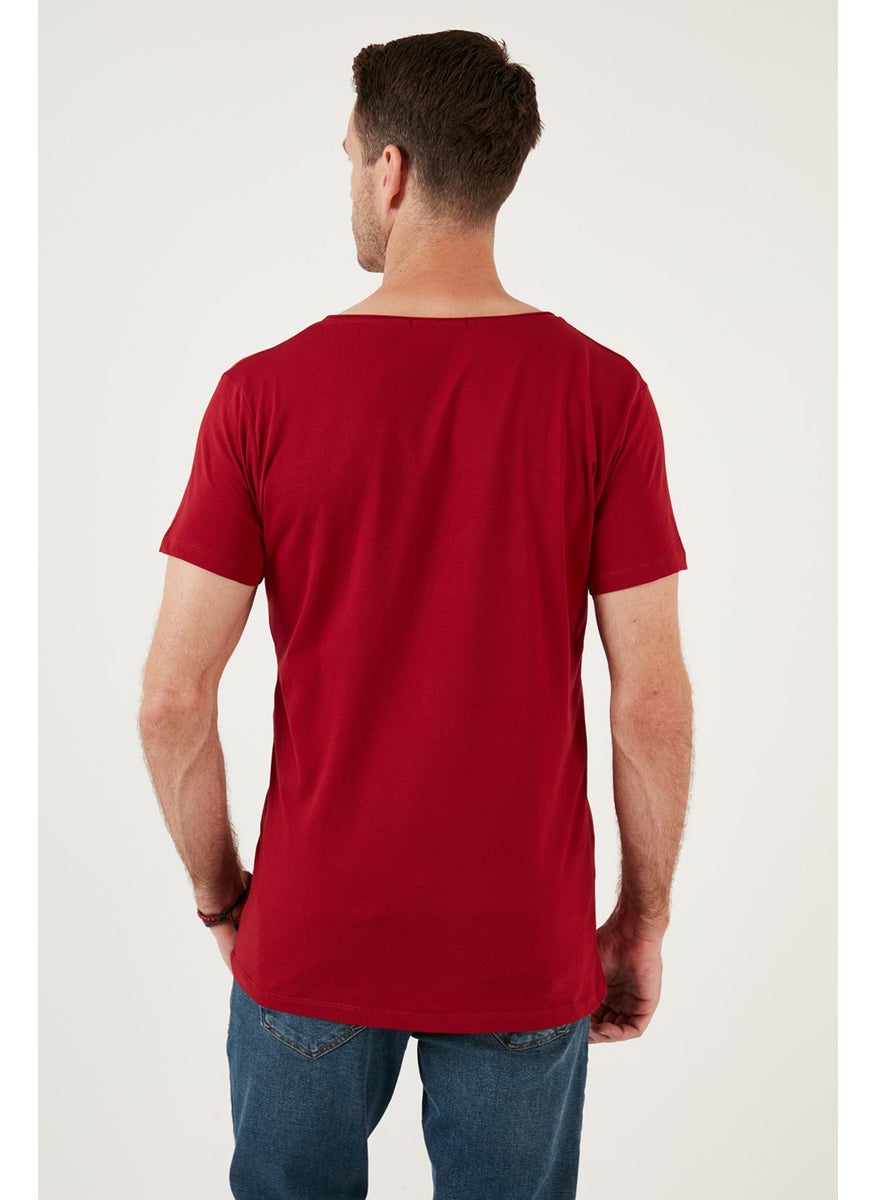 V-Neck Basic T Shirt Men's T Shirt 5412001