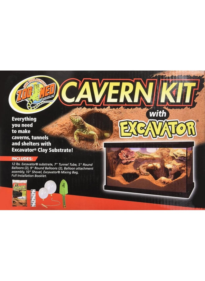 Zoo Med Cavern Kit with Excavator