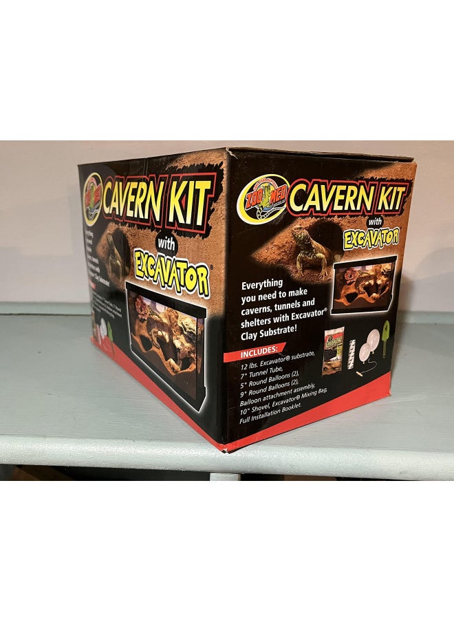 Zoo Med Cavern Kit with Excavator