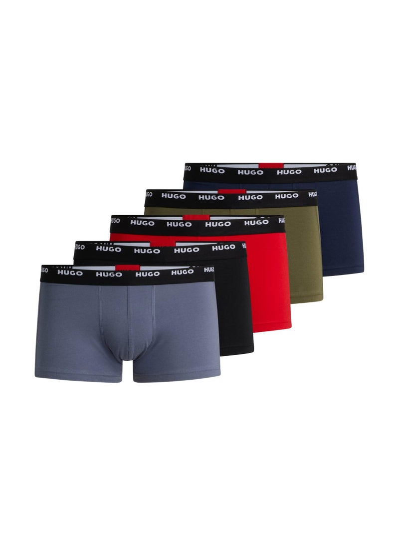 5 Pack Logo Band Trunks