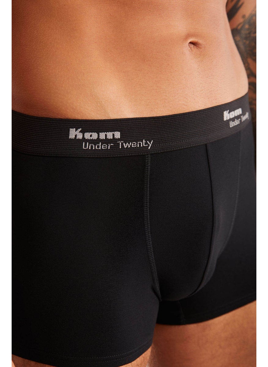 Men's Tight 2 Boxer Black 44BX10191