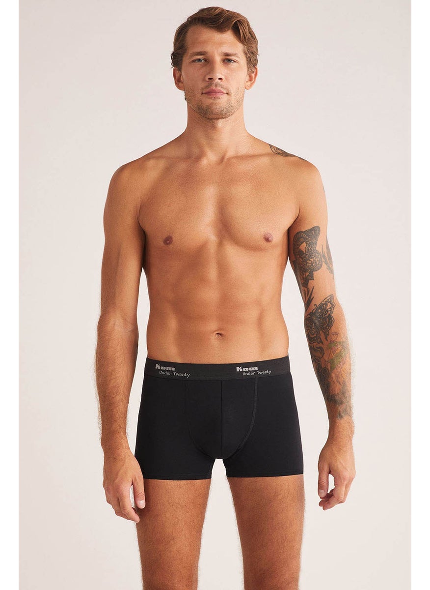 Men's Tight 2 Boxer Black 44BX10191