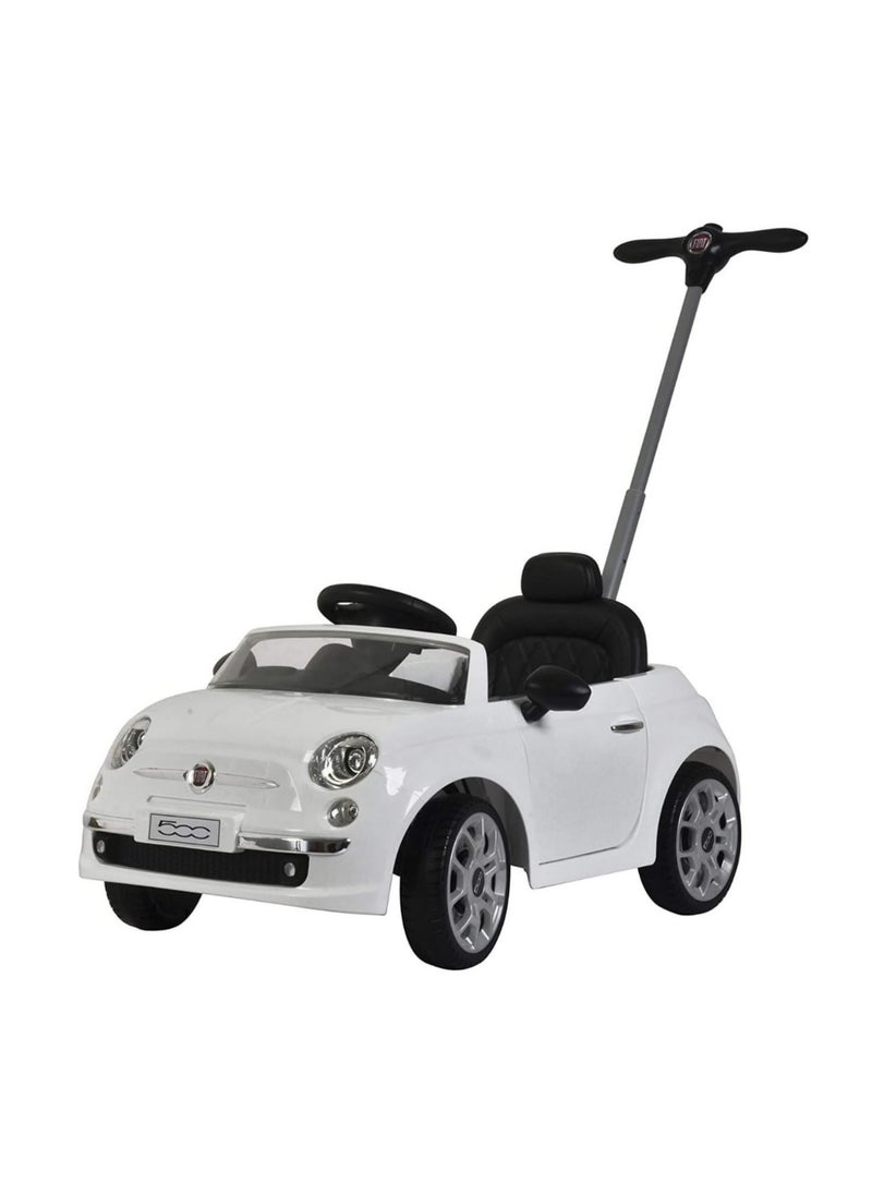 Pushing Mega Car For Toddler White With Umbrella