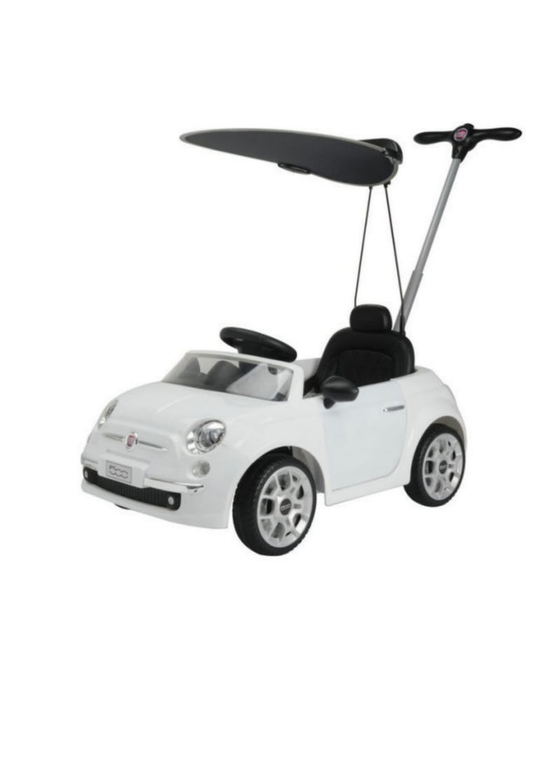 Pushing Mega Car For Toddler White With Umbrella