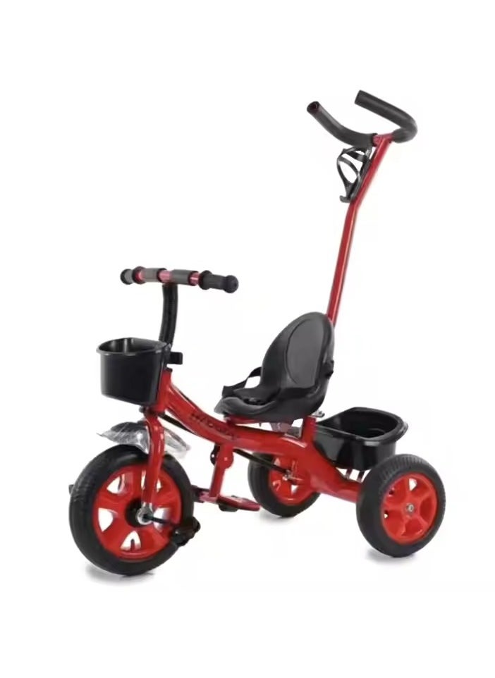 Baby Tricycle with Parents Push Handle/Pedal for 0-6 years old children