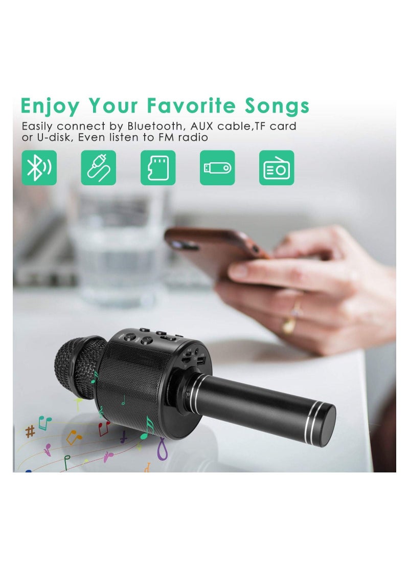 Wireless Bluetooth Handheld All-in-One Microphone