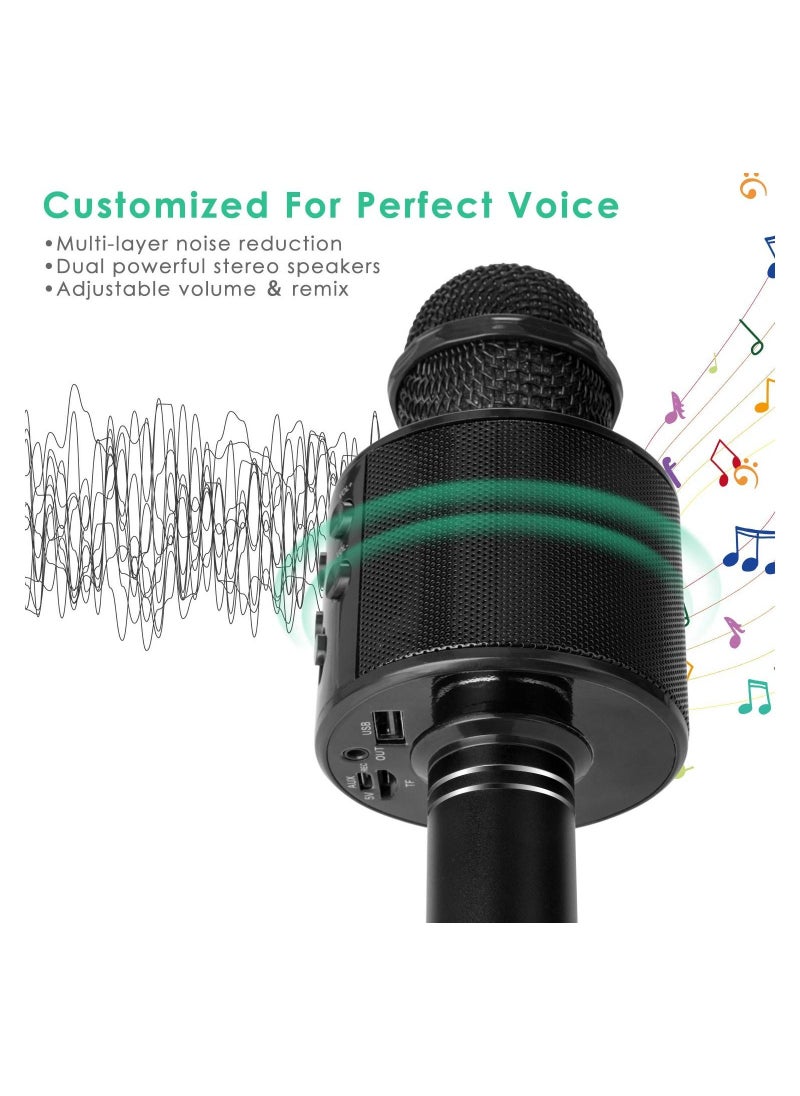 Wireless Bluetooth Handheld All-in-One Microphone