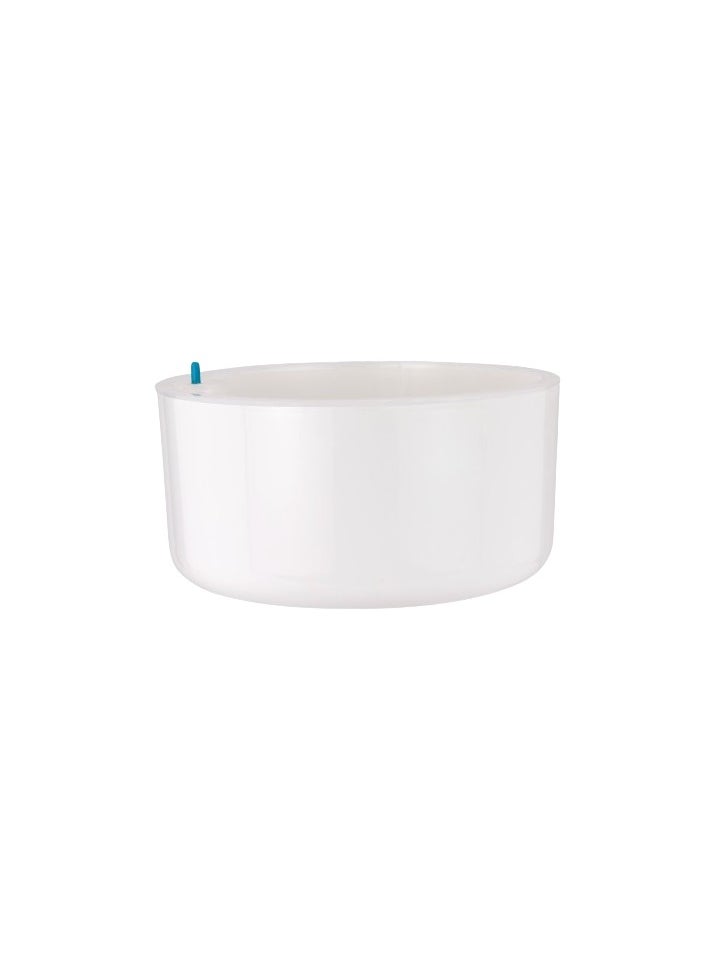 Sigma Self Watering Planter Pot Plastic - White Color