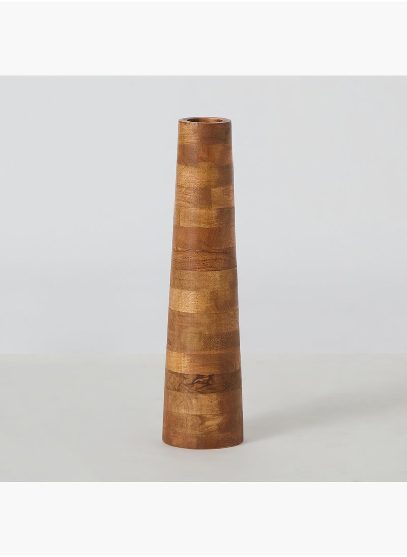 Rena Wooden Large Flower Vase 15 x 58 x 15 cm