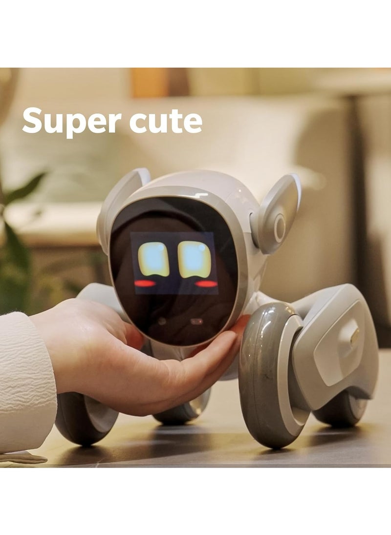 Loona Most Advanced Smart Robot Pet Dog - Ai Powered Chat GPT - 4.0 Enabled with Voice Command, App Control, Gesture Recognition, Face Recognition with Self Charging