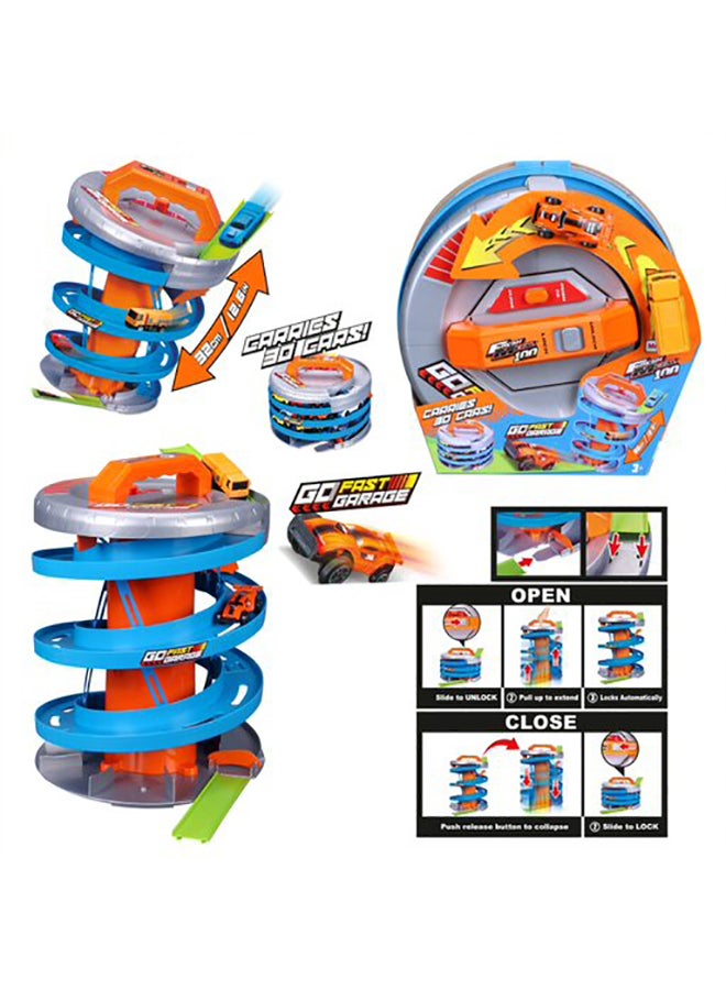 Fresh Metal Go Fast Garage Vehicle Playset