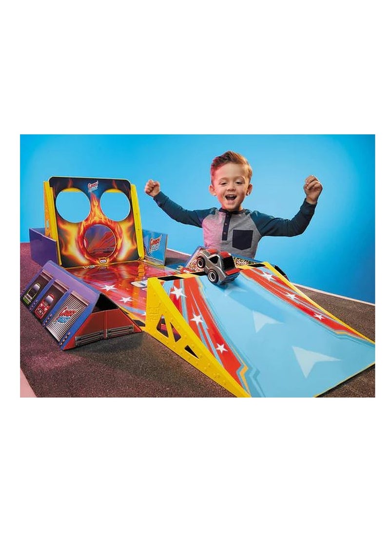 Little Tikes Crazy Fast 4-in-1 Dunk’n Stunt’n Game’n Set