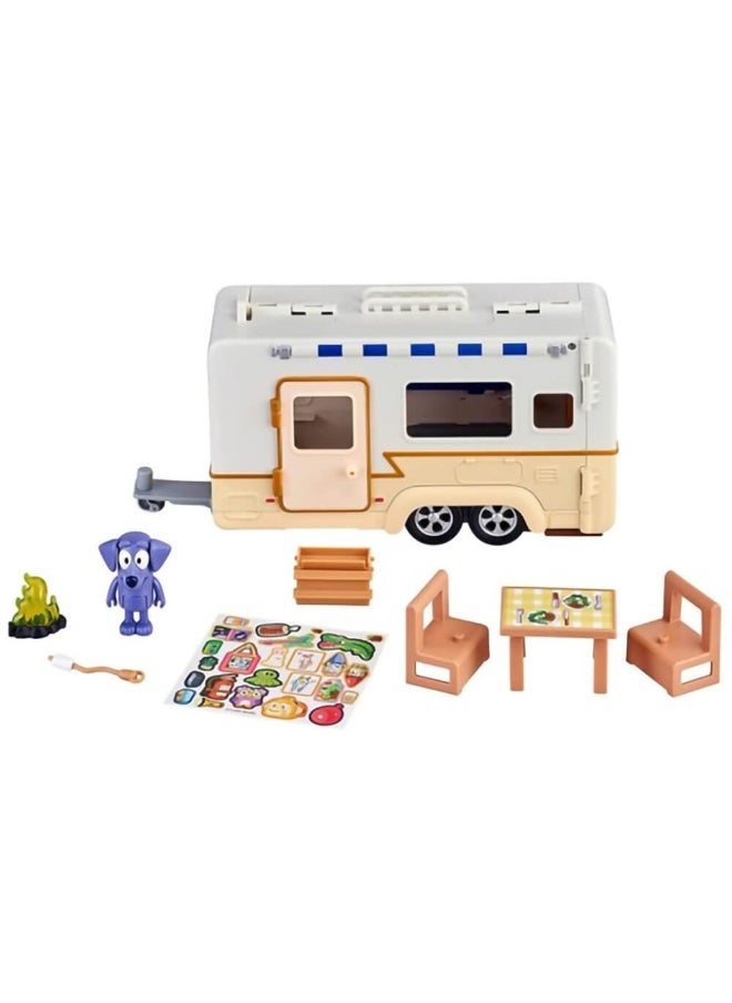 Bluey'S Caravan Adventures Playset