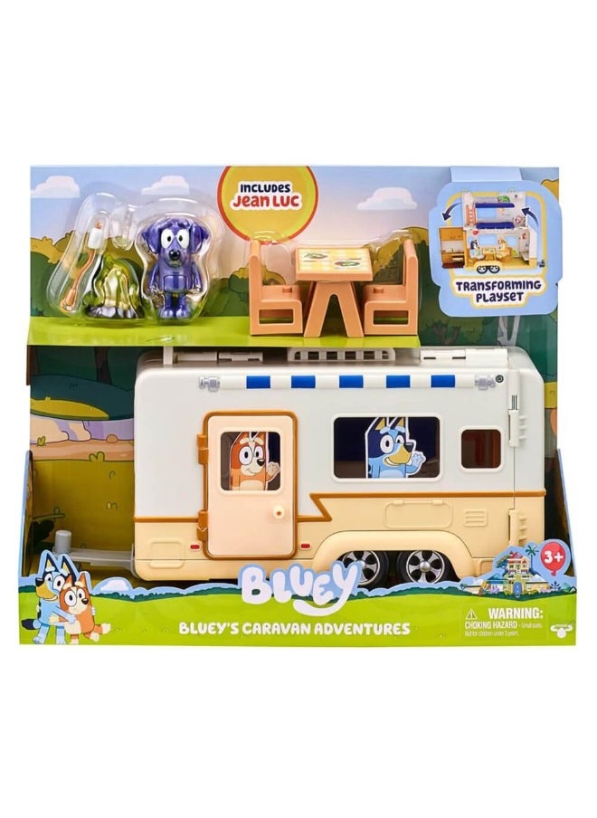 Bluey'S Caravan Adventures Playset