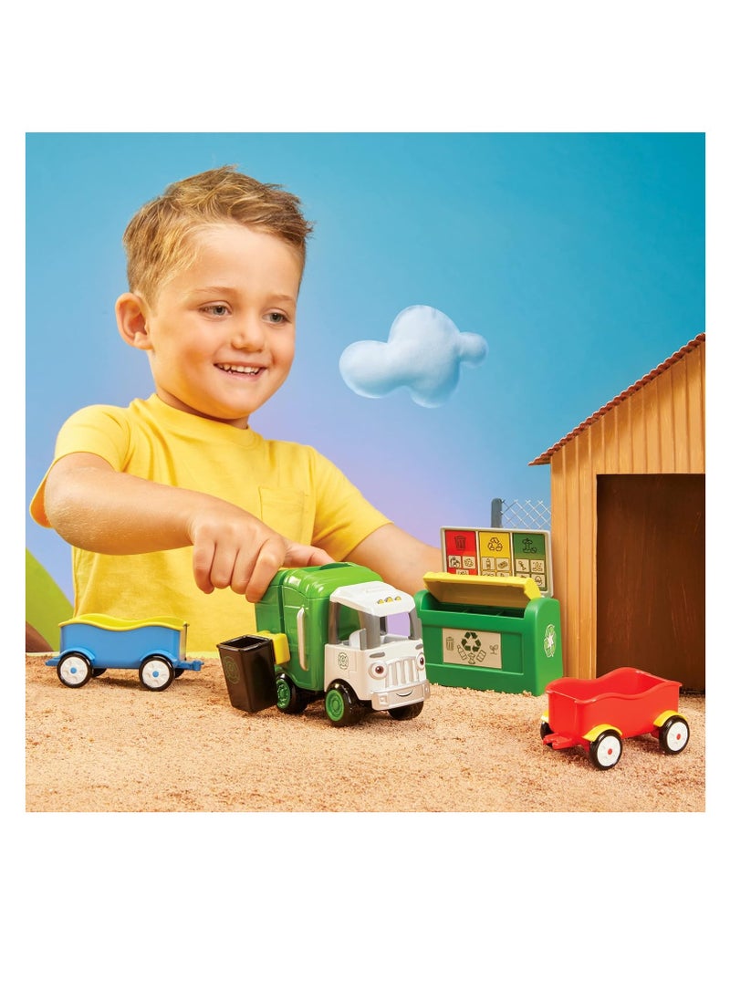 Little Tikes Let's Go Cozy Coup Garbage Truck Playset