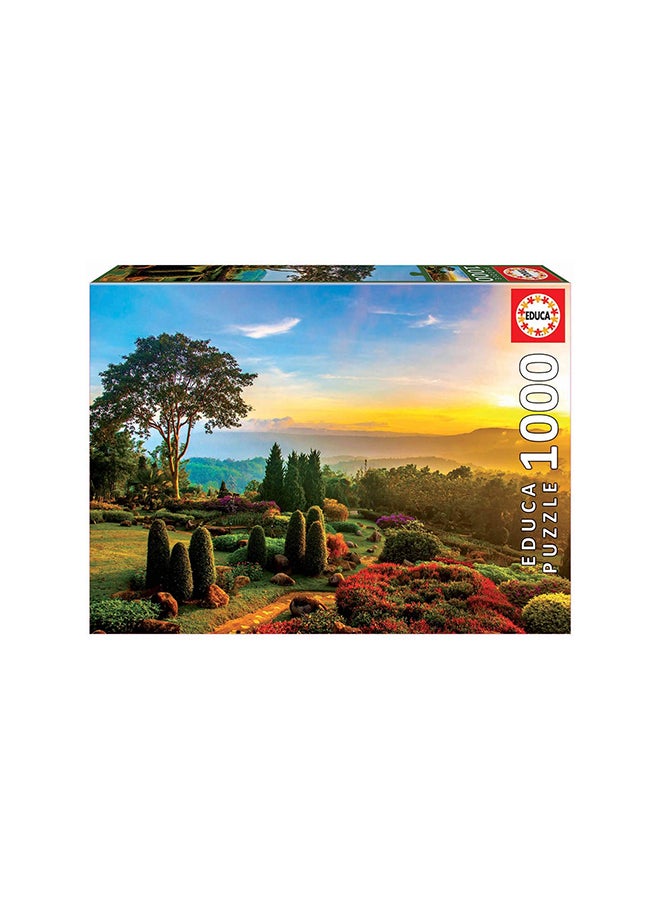 Puzzles  1000 Beautiful Garden  Suitable For 3 Years +