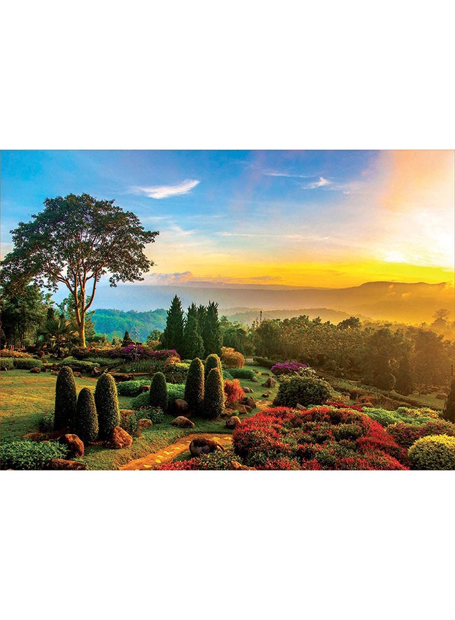 Puzzles  1000 Beautiful Garden  Suitable For 3 Years +