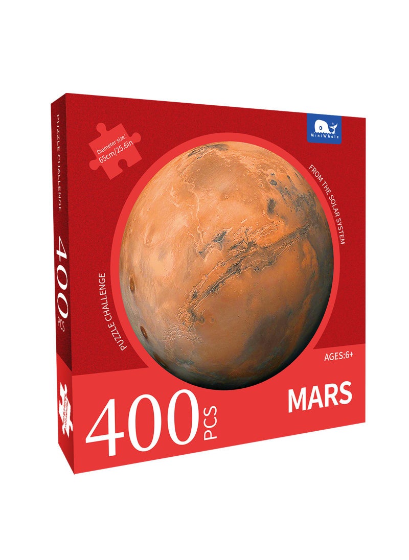 400 Pieces Mars Puzzles For Adults Kids Space Gifts Planet Puzzle