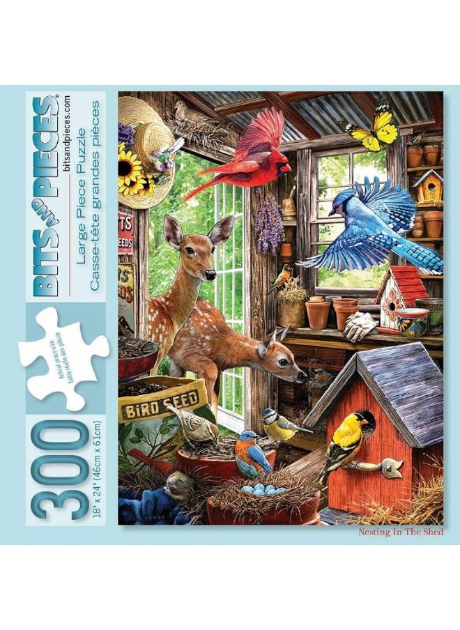 Bits and Pieces - 300 Piece Jigsaw Puzzle for Adults 18